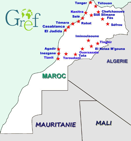 Présence au Maroc